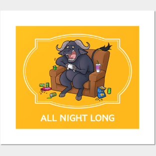 ALL NIGHT LONG Posters and Art